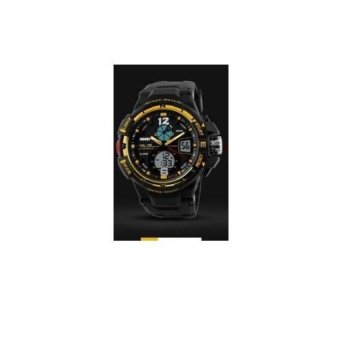 Outdoor Sports Watch Waterproof Shockproof Men MountaineeringElectronic Watches Watch Jam TanganAD1148/Gold - intl  