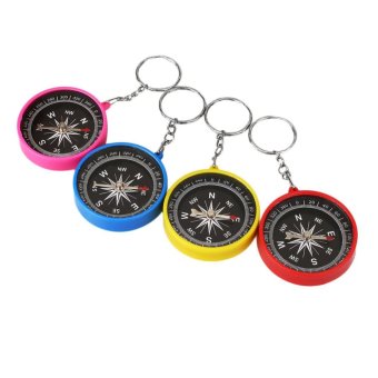 Pocket Mini Compass Keyring For Outdoor Sports Camping Hiking Travel Navigation - intl  