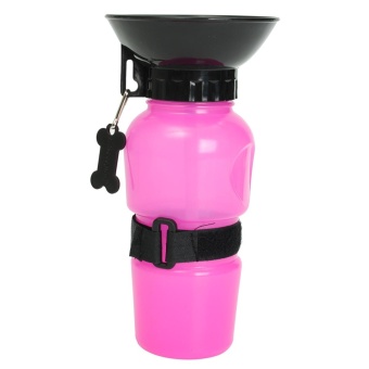 Gambar Portable Auto Dog Mug Pet Dog Out Drinking Water Cup Bowl Feeder Sushi Tools   intl