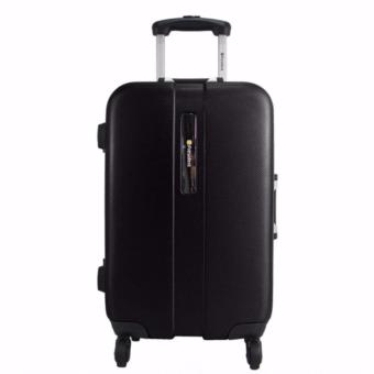 PRESIDENT KOPER TRAVEL HARDCASE 24 INCHI 5259A-24 ORIGINAL PRODUCT - BLACK