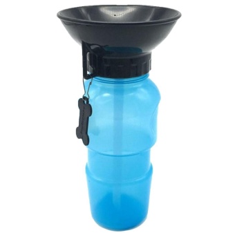 Gambar Promotion Portable Dog Mug Puppy Dog Outdoor Water Drinking BowlBottles (Blue)   intl