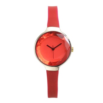 Quartz Casual Business Luxury Watch Women Fashion Sport Watch(Red)-one size - intl  