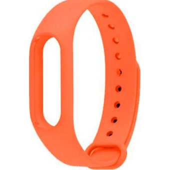 Rainbow gelang karet untuk Xiaomi Mi Band 2 - Mi Band 2 - Millet 2 Jam Rope - Gelang karet Jam - Orange  