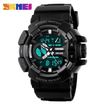 relogio masculino Men Military Wristwatch Luxury Brand FashionDigital Analog S Shock Watch Quartz Sports Watches - intl  