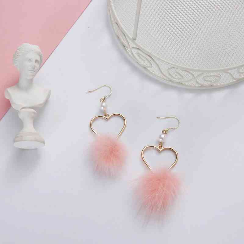 Bandingkan Simpan Lucu berlebihan warna bola rambut anting anting Source · S925 geometris peach mutiara bola