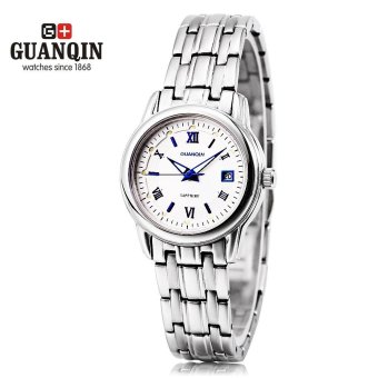 S&L GUANQIN GQ10001 - 4A Women Quartz Watch Calendar 3ATM Luminous Female Wristwatch (Blue) - intl  