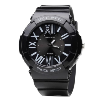 SANDA Quartz Watch Men Women Watches 2016 Top Brand Luxury Famous Wristwatch Male Female Clock Wrist Watch Ladies Quartz-watch(Black)    