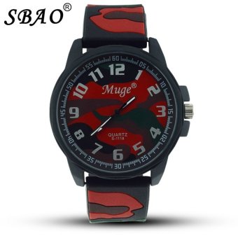 SBAO 2016 Mens Quartz-Watch Brand Luxury Aviator Military WatchesCasual Quartz Wristwatches Waterproof Male Relogio Masculino(Not Specified)(OVERSEAS) - intl  