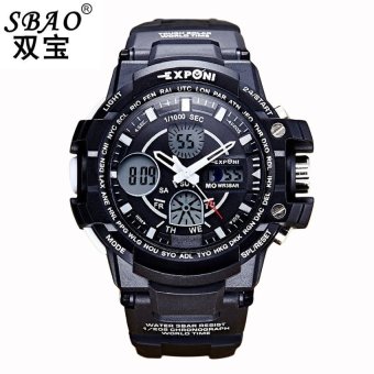 SBAO Men Sports Watches Waterproof Military Quartz Digital WatchMultifunction Waterproof Digital Watch New relogios masculinos(Not Specified)(OVERSEAS) - intl  