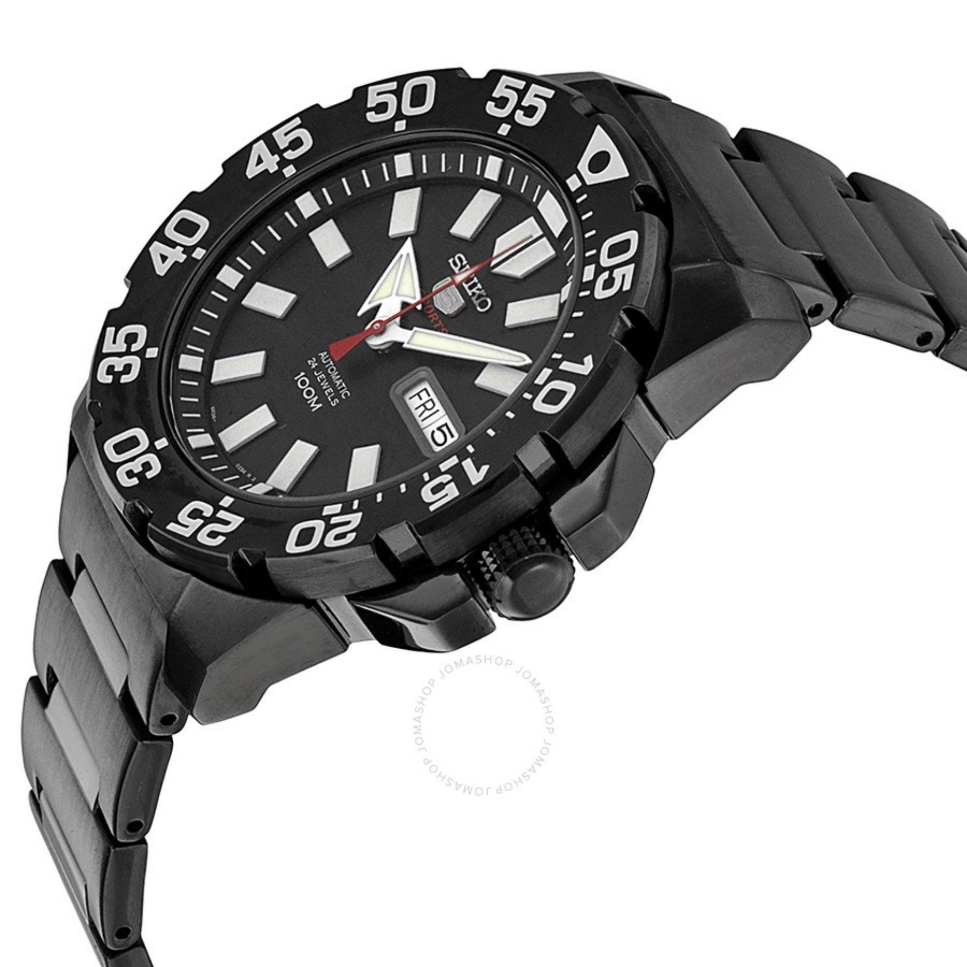 Pencarian Termurah Seiko 5 Sport Automatic Jam Tangan Pria Strap Seiko 5 Sport Automatic Jam Tangan Pria Strap Stainless Stell SRP489K1 Black