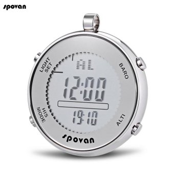 SH Spovan Multifuctional Outdoor Sports Military Digital WatchAltimeter Fishing Barometer Watches Water Resistant White White - intl  