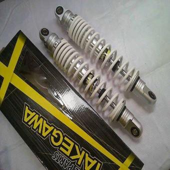 Gambar Shock Belakang Z Series Size 340mm WHITE Takegawa