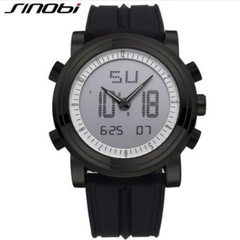 SINOBI 9368 Sports Digital Women's Wrist Watches Date Waterproof Chronograph Running Clocks - intl  