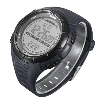 SKMEI 1025 Waterproof Men's Sport Casual LED Digital Wrist Watch with /Calender /Alarm / Backlight Grey  