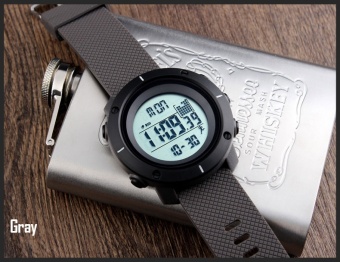 SKMEI merek Watch pria olahraga Watches Pedometer kalori Digital jam tangan Chrono kembali cahaya Repeater Waterproof Relogio Masculino 1215 - intl  
