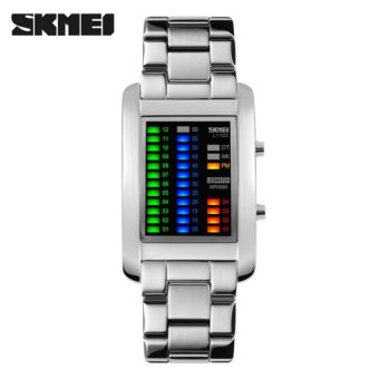 Skmei Sports creative watch for men / boy / student / gentlemanDigital Watches LED Water Resistant 1103 Black(Not Specified)(OVERSEAS) - intl  