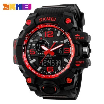 Skmei Sports Watch for Men / Boy / Student / Mens Digital WatchesLED Water Resistant 1155 Yellow - intl  