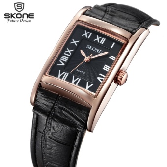 SKONE Brand Women Leather Band Quartz Watches Fashion Casual Watch - intl  