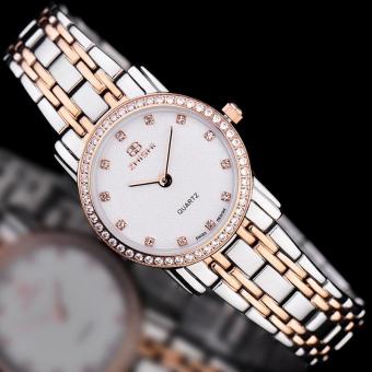 SOBUY That is brand watches 2016 new fashion ladies business women slim waterproof watch quartz watch (Gold)  