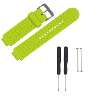 Soft Silicone Replacement Wrist Watch Band for Garmin Forerunner 230/235/220 LG - intl  