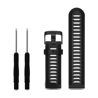 Soft Silicone Strap Replacement Watch Band With Tools For Garmin Fenix 3 HR BK - intl  