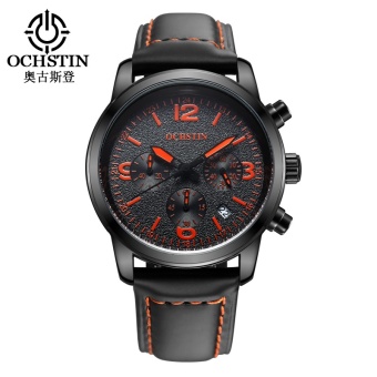 Special Offer Masculino 2017 Ochstin Watch Jam Tangan Men Luxury Brand Date Chronograph Quartz Wrist Military Watch Jam Tangan es Montre Homme,GQ047A  