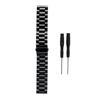 Stainless Steel Bracelet Smart Watch Band Strap For Garmin Forerunner 935 BK - intl  