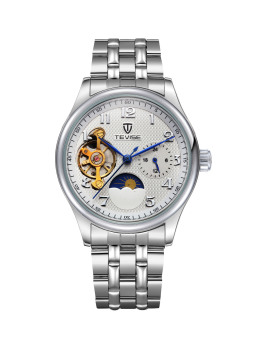 Tevise 8466-9FEI-B-G Top Brand Luxury Digital Casual Watch Men Business Wristwatch Automatic Mechanical Fashion Wrist Watches  