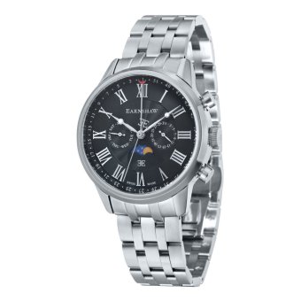 Thomas Earnshaw OFFICER ES-0017-11 Men's Stainless Steel Solid Bracelet Watch  