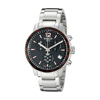 Tissot Men's T0954171105700 Analog Display Swiss Quartz Silver Watch - Intl  