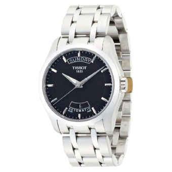 Tissot T-Trend Couturier Automatic Movement Black Dial Men's watch #T035.407.11.051.00 (Intl) - Intl  