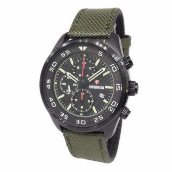 Triple 8 Collection - Expedition 6667MCNIPBAGN - Jam Tangan Pria - Black  