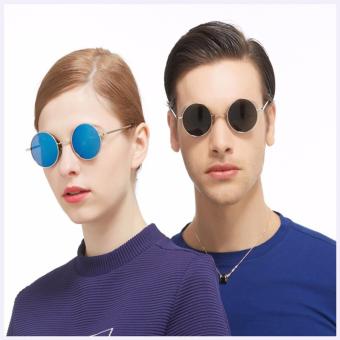 Unisex Vintage Round Metal Frame Sunglasses 210 BLUE - Kacamata Wanita August 2018 - 4 Unisex Vintage Round Metal Frame Sunglasses 210 BLUE - Kacamata Wanita - 4