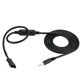 Gambar Untuk BMW 3.5 mm Mini Jack Aux Di Kabel Adaptor Antarmuka Radio Musik Untuk Iphone Ipod MP3 CD Player