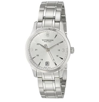 Victorinox Women's 241539 Alliance Analog Display Swiss Quartz Silver-Tone Watch - intl  