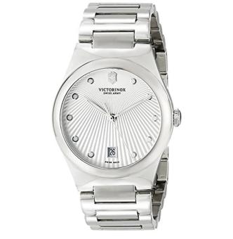 Victorinox Women's 241630 Victoria Analog Display Swiss Quartz Silver Watch - intl  