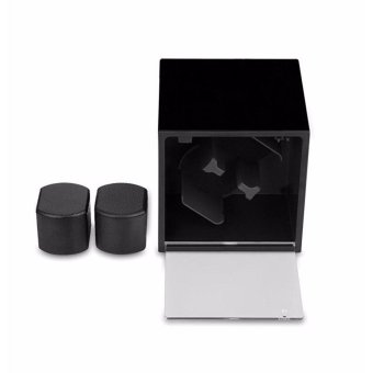 Viiways Automatic Watch Winder Storage Display Black High Gloss Wooden Box (Black Painting 2+0) - intl  
