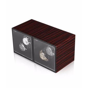 Viiways Luxury watch winder for 4 watches in Ebony high gloss finish - intl  