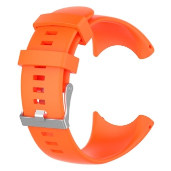 Watchband Replacement for Sunnto Core All Black Sports Watch with Tools(Orange) - intl  