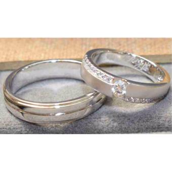 Gambar Wedding perak 925 rhodium