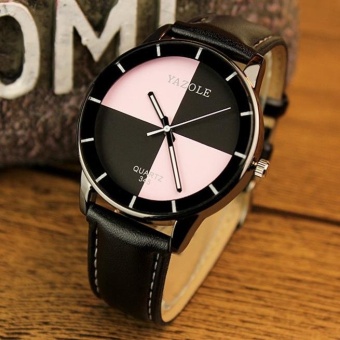 Womens Watches Flower Fashion Leather Analog Quartz Vogue Wrist Watch Free Shipping - intl  