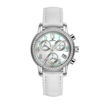 woppk The new fashion ladies watch brand watches are holy Jarno multifunction watch 3006 (Silver)  