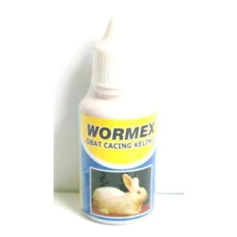 Gambar Wormex   Obat Cacing pada Kelinci