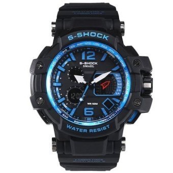 WSJ Simaier factory direct double display depth of waterproof andshockproof mountaineering outdoor sports watch brand fashion male(Not Specified)(OVERSEAS) - intl  