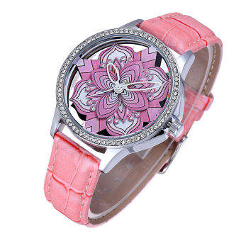 xaqiwe SKONE brand personality female form hollow three-dimensional pattern dial fashion lady fashion watch  