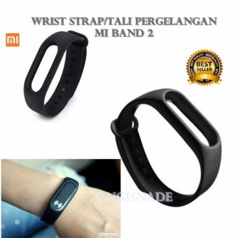 Xiaomi Wrist Strap/Tali Cadangan Mi-Band 2 for Xiaomi Mi Band 2- Hitam  