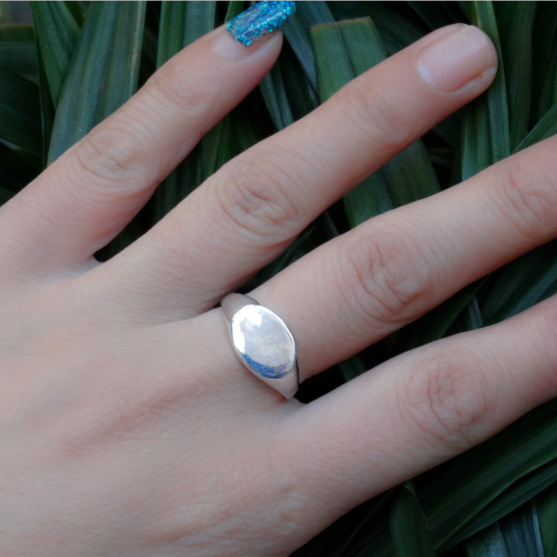 Cheap online Xiejiayinjiang mengkilap dapat ukiran kata rajut cincin