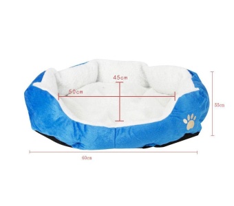 Gambar xudzhe Comfy Pet Bed With Detachable Pad (L,Dark Blue)   intl