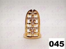 Yaxiya (anting kalung gelang) cincin kuku perhiasan imitasi