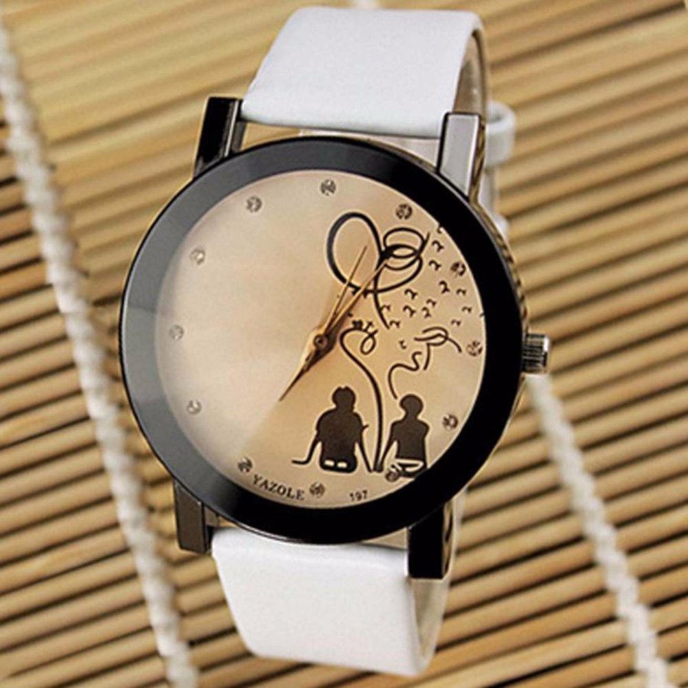 Yazole Ronaldo Yz318 Original Jam Tangan Pria Analog Premium Blue Qq Rubber Hitam Dial Bezel Hijau